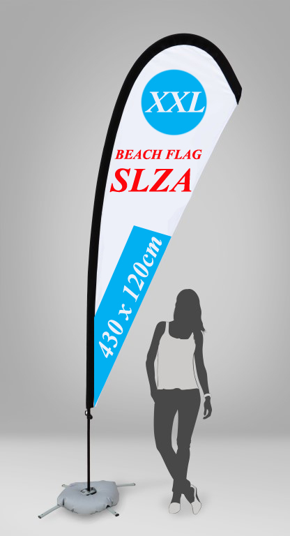 Beachflag - slza, rozmer : XXL
