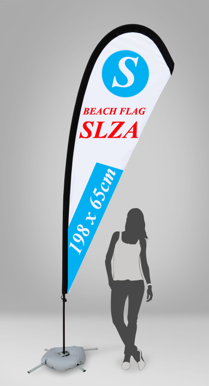 Beachflag - slza, rozmer : S