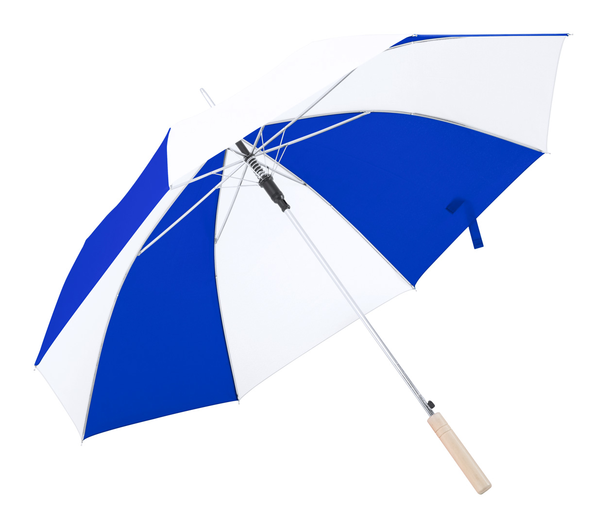 Automatický dáždnik - biela modrá