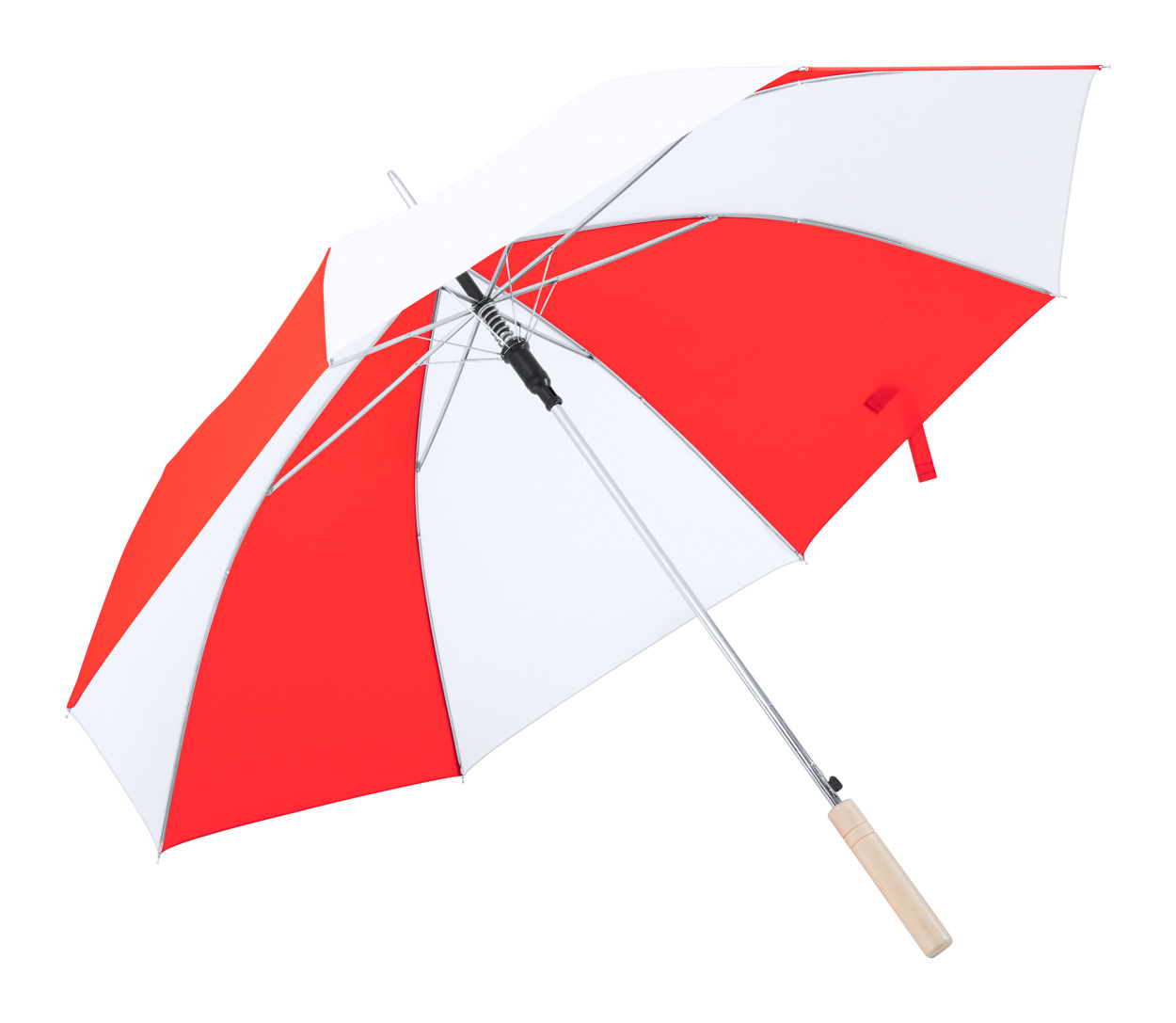 Automatický dáždnik - biela červená