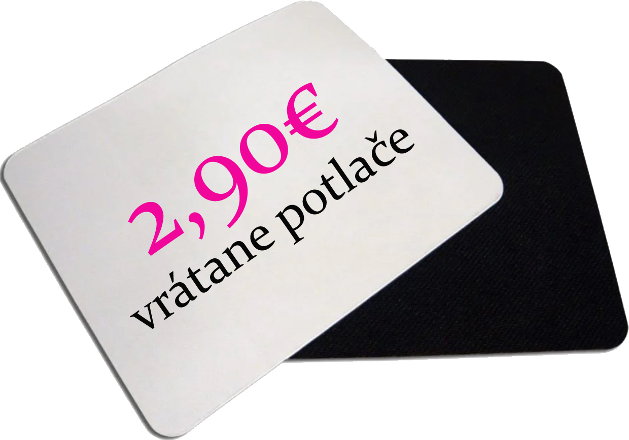 Podložka pod myš s vlastnou potlačou (20 ks)