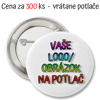 Odznak s potlačou 300 ks